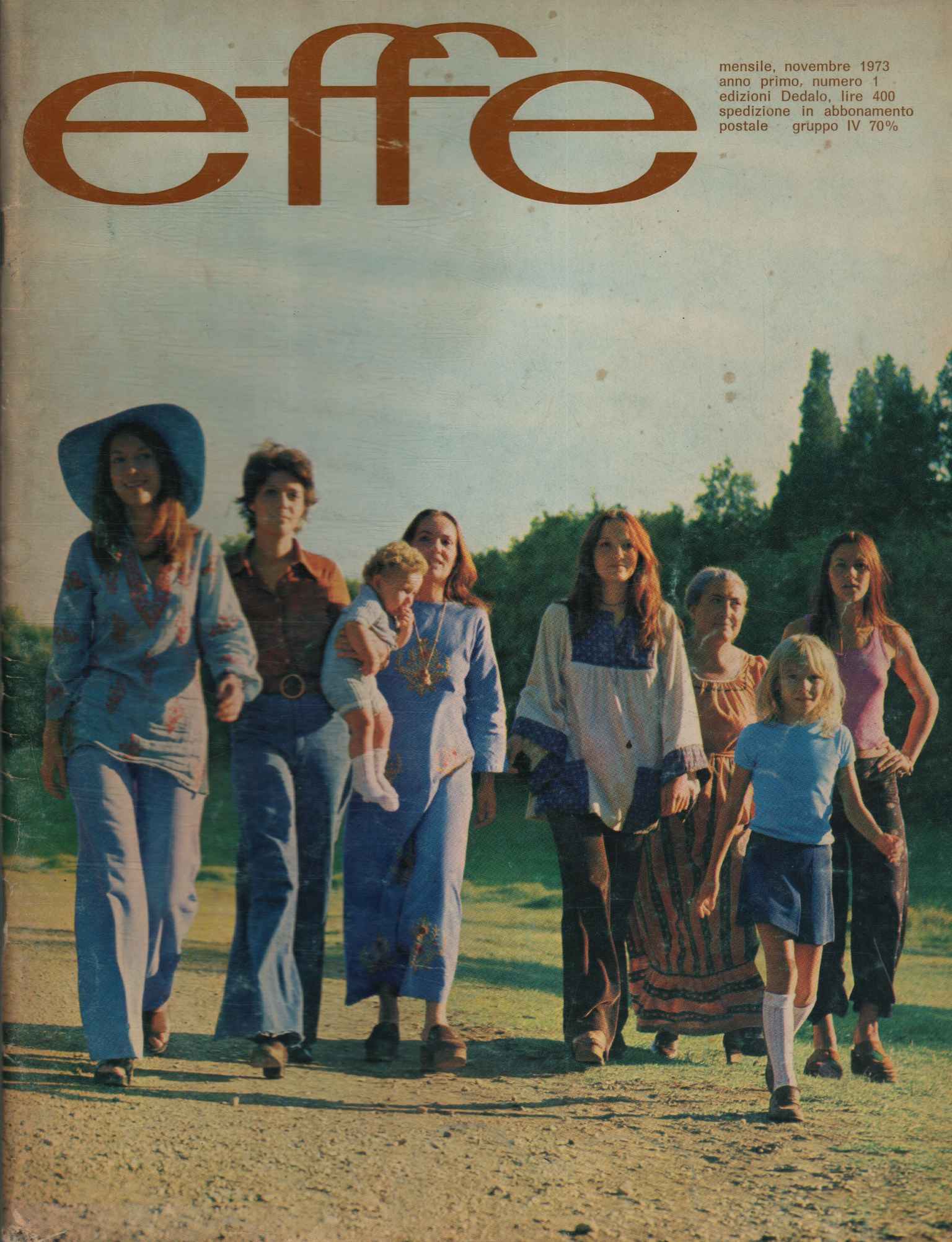 Effe. Mensile Novembre 1973,Effe. Mensile Novembre 1973,Effe (Novembre 1973-n. 1)