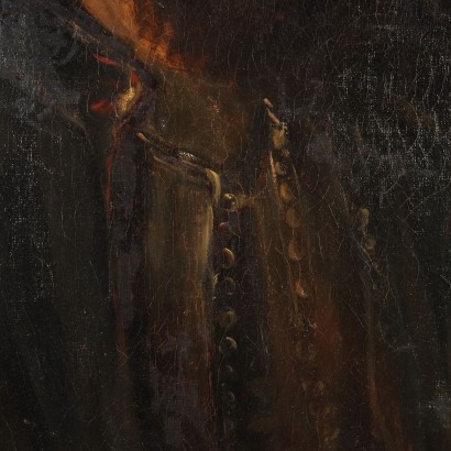 Peinture Portrait d'un Arabe au turban