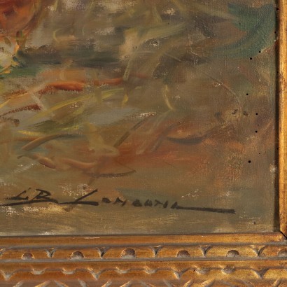 Scène de genre de peinture, passe-temps des petites filles