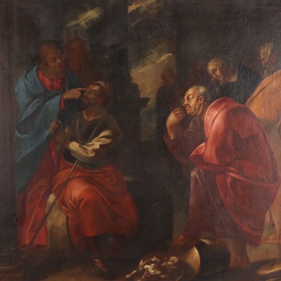 Tableau La guérison de l'aveugle de naissance, Tableau La guérison de l'aveugle de naissance