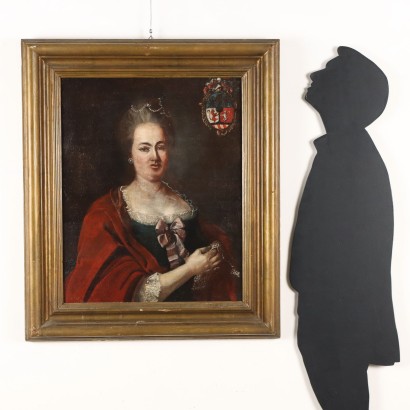 Pintura Retrato de una mujer noble