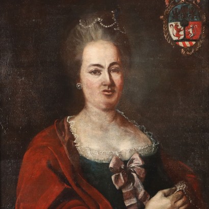 Pintura Retrato de una mujer noble