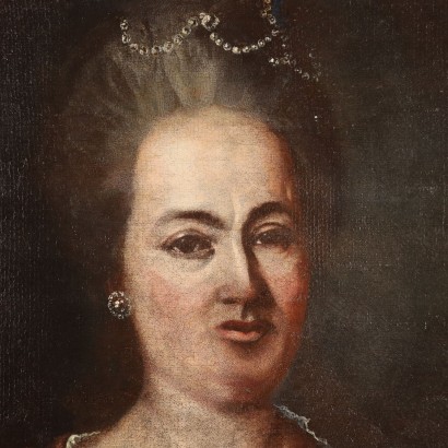 Pintura Retrato de una mujer noble