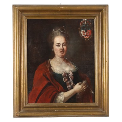Pintura Retrato de una mujer noble