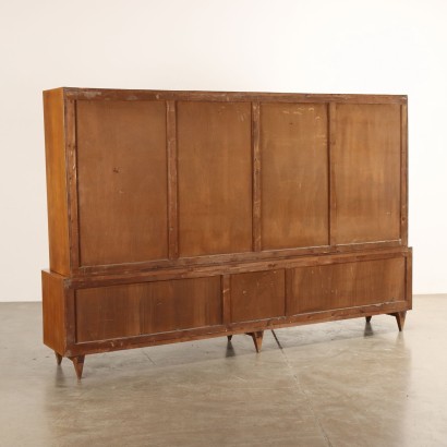 Sideboard, Living room furniture with display cabinet from the 00s