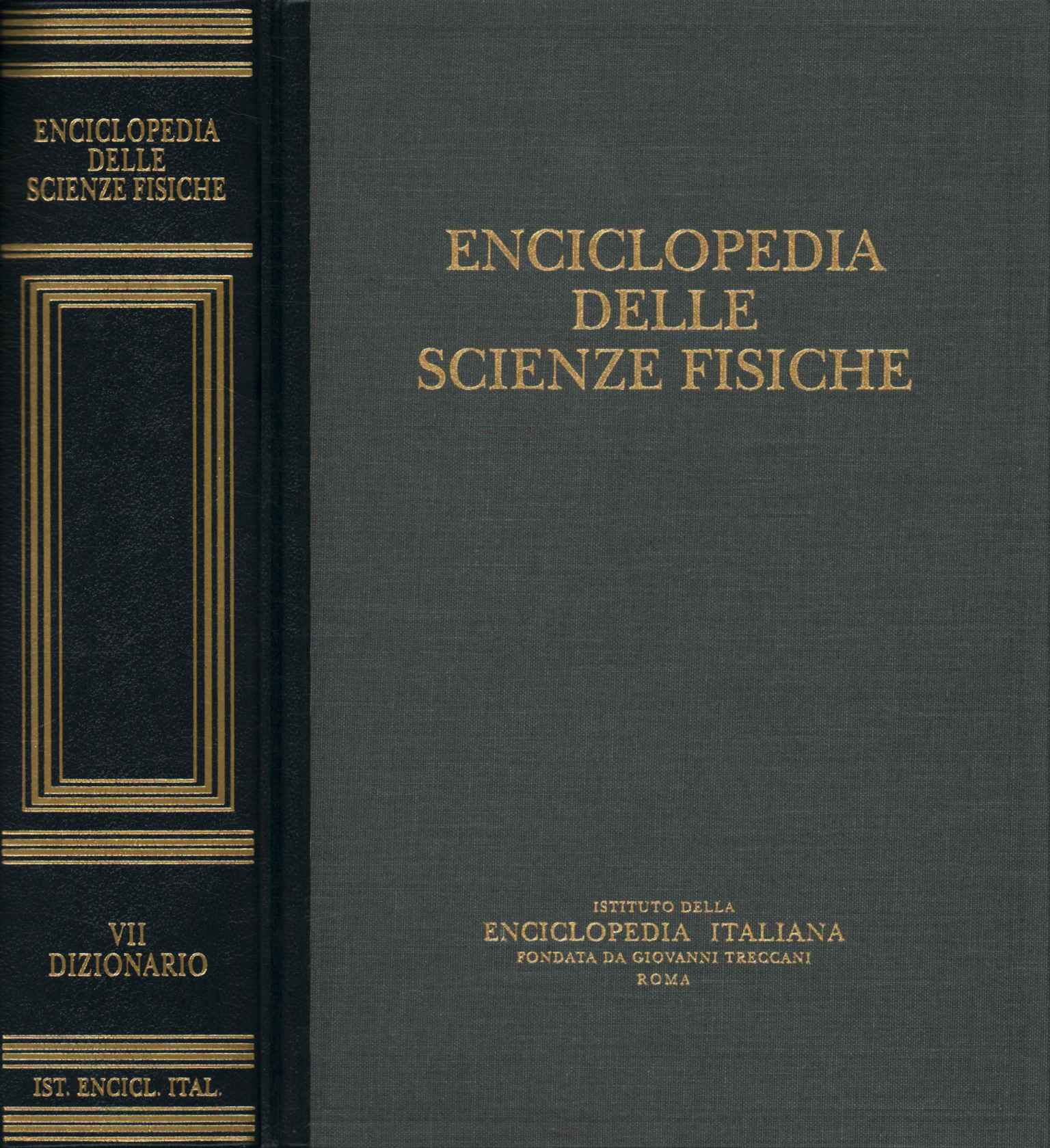 Enciclopedia delle scienze fisiche. Dizion