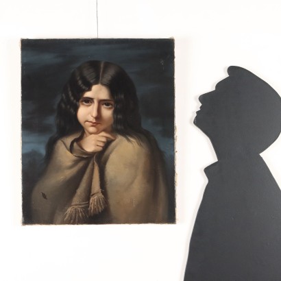 Painting of a Little Girl's Face
