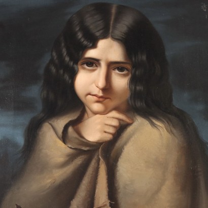 Painting of a Little Girl's Face