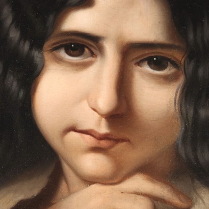 Painting of a Little Girl's Face