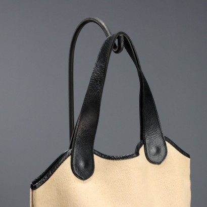 Vintage Canvas and Leather Bag