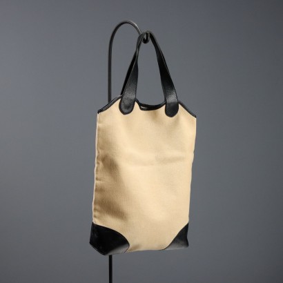 Vintage Canvas and Leather Bag