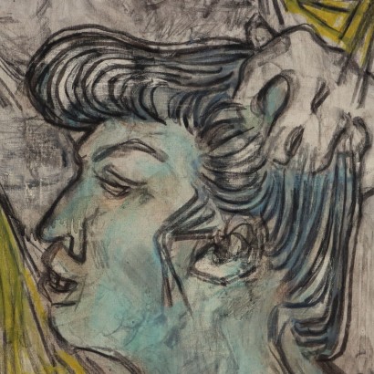 Dipinto di ORAZI,Figure di amanti