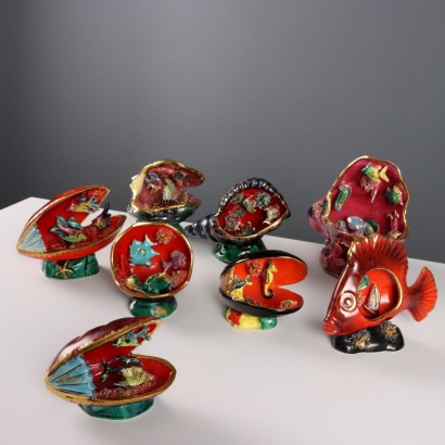 Gruppo di Sculture in Ceramica Vallauris