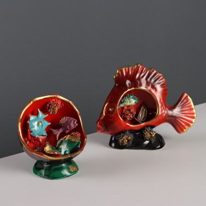 Gruppo di Sculture in Ceramica Vallauris