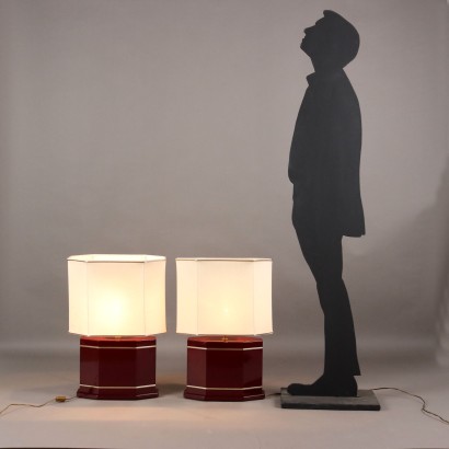 Two 1970s Table Lamps