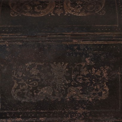 Scrigno Porta Gioielli in Ferro Decorato