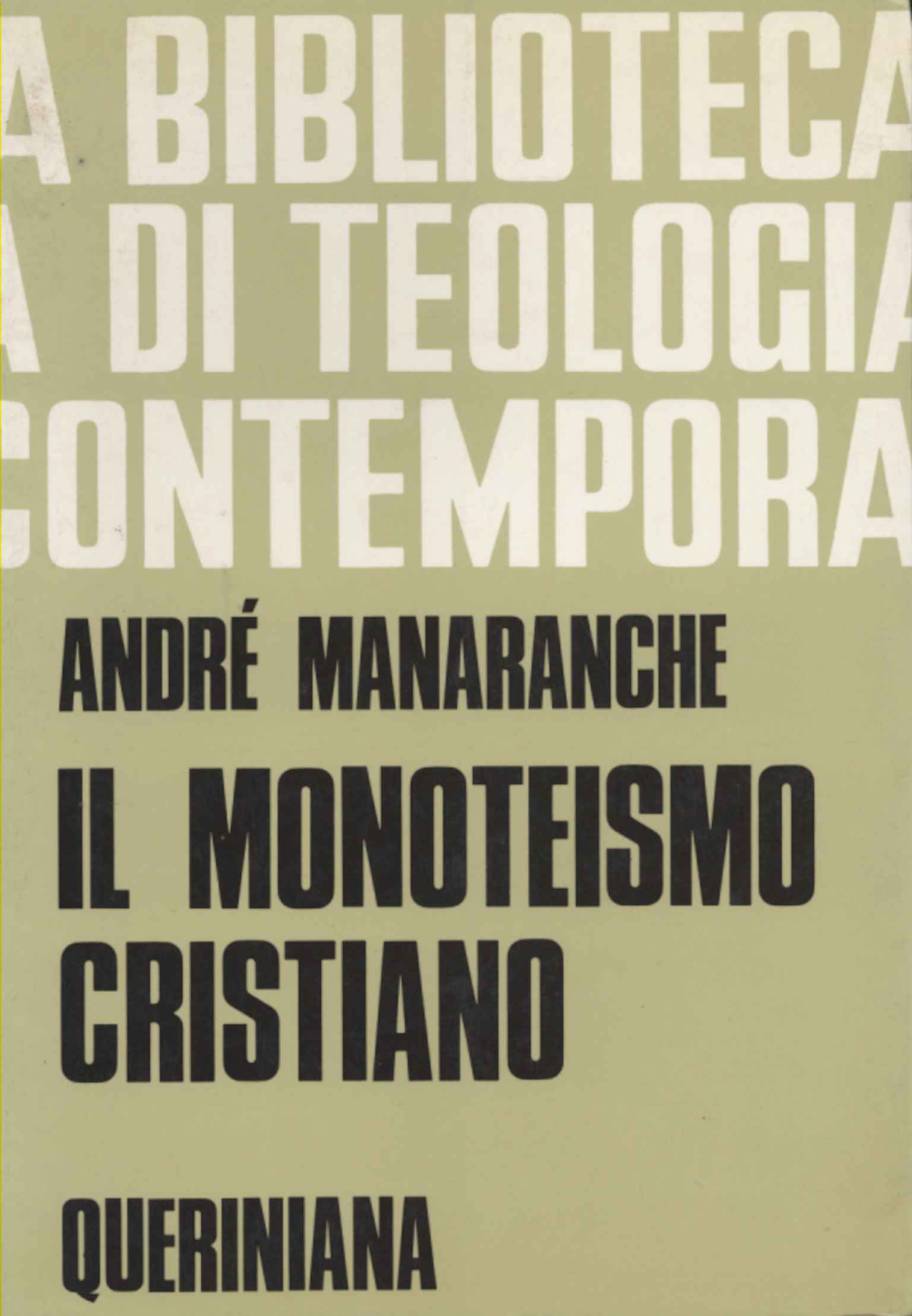 monothéisme chrétien