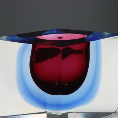 Vaso in Vetro Sommerso Manifattura Muran