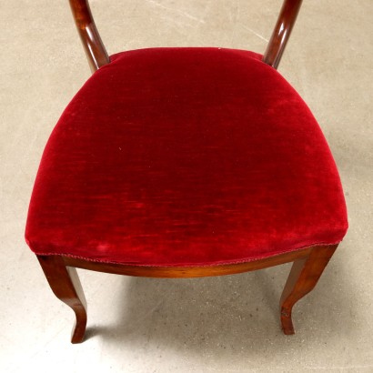 Trono e tre sedute,Seggiolone Neorinascimento con tre Sedie