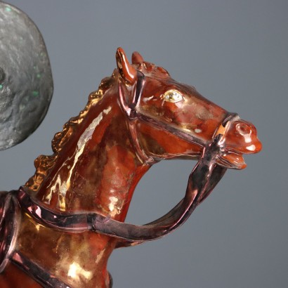 Don Quixote and Sancho Panza Terracotta