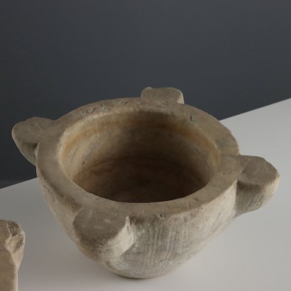 Pair of Stone Mortars