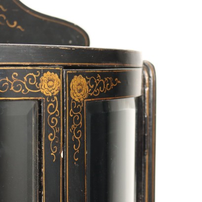 Display cabinet with mirror,Chinois style display cabinet with mirror