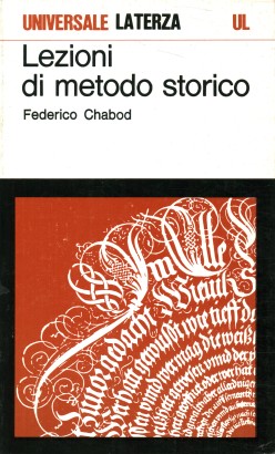 Lezioni di metodo storico