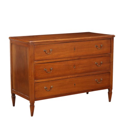 Antique Directoire Chest of Drawers Mahogany Italy XIX Century