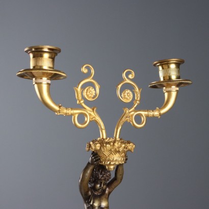 Paire de candélabres de style Napoléon%,Paire de candélabres de style Napoléon%,Paire de candélabres de style Napoléon%