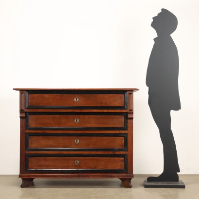 Chest of Drawers, Mahogany Chest of Drawers Late 19th Century