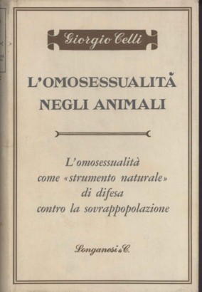 L'omosessualità negli animali