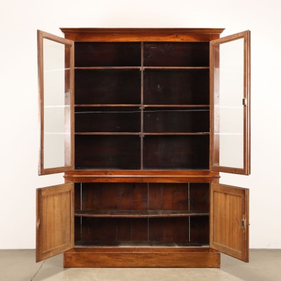 BIBLIOTHÈQUE, Bibliothèque en noyer