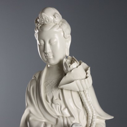 Guanyin Porcelain Statue