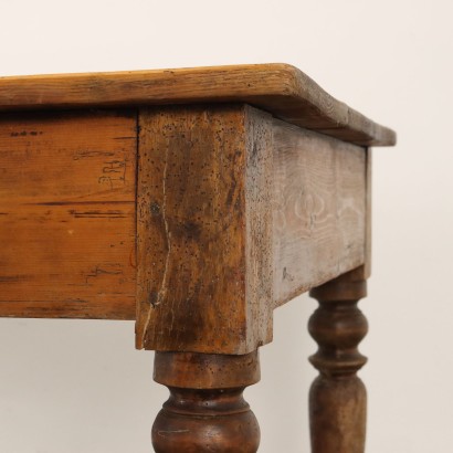 Table, Table en sapin, fin du XIXe siècle