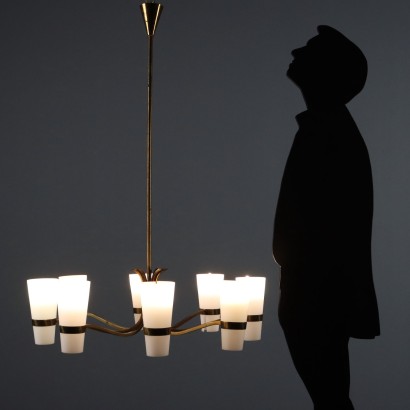 1960s Otto Pu Chandelier