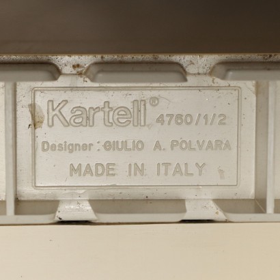 Kartell '476 modular bookcase,Giulio Polvara,Giulio Polvara,Giulio Polvara,Giulio Polvara