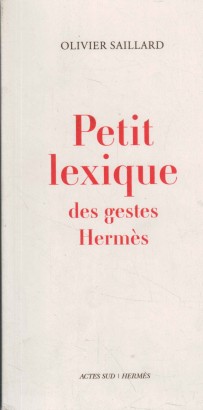 Petiti lexique des gestes Hermès