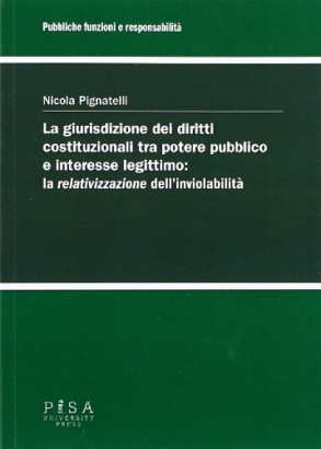 La giurisdizione dei diritti costituzionali tra potere pubblico e interesse legittimo