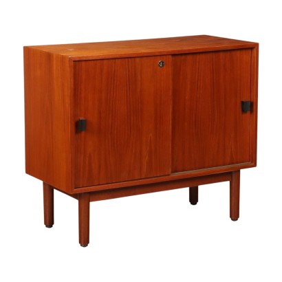 Small Vintage Sideboard F.lli Proserpio Design Teak Veneer 1960s