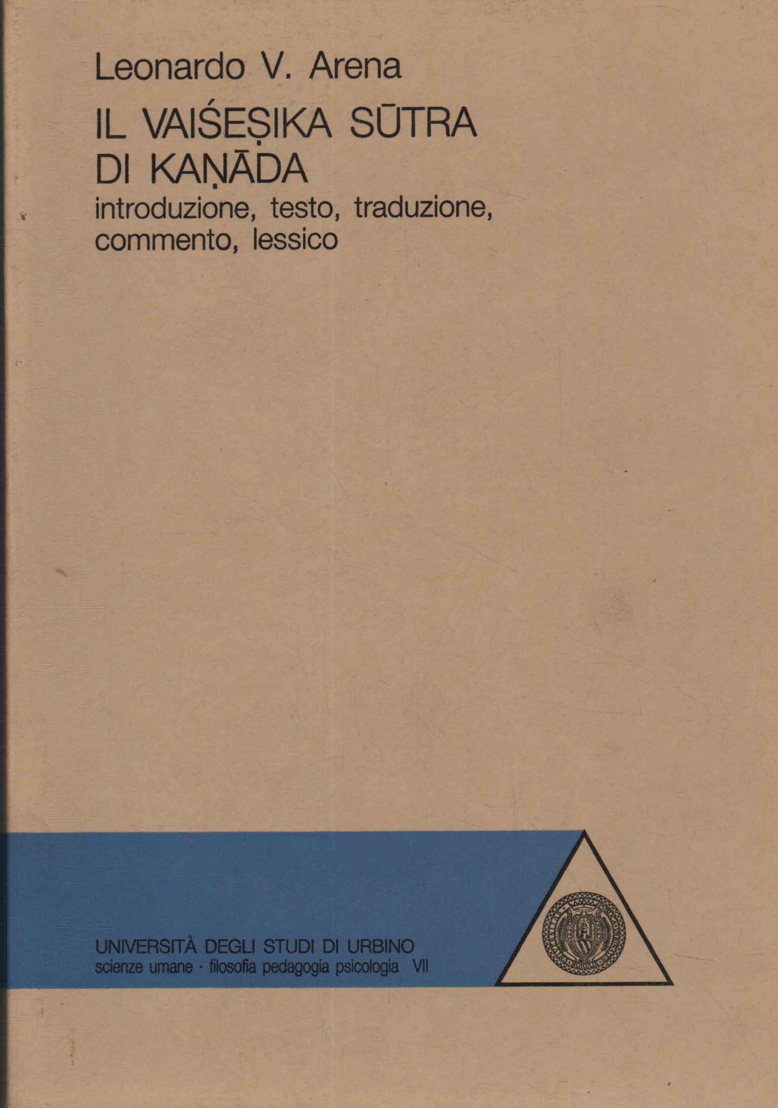 Il Vaisesika Sutra di Kanada
