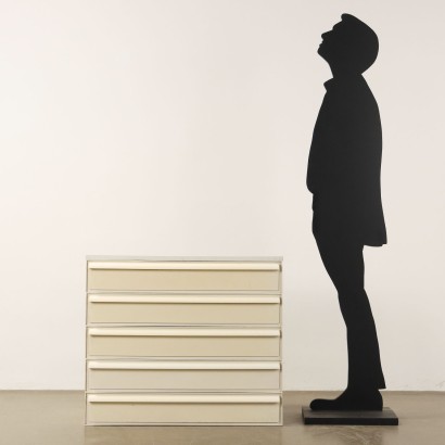 Cassettiera Kartell anni '80