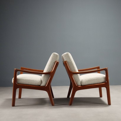 Two Armchairs from the 60s France, Ole Wanscher, Ole Wanscher, Ole Wanscher, Ole Wanscher, Ole Wanscher