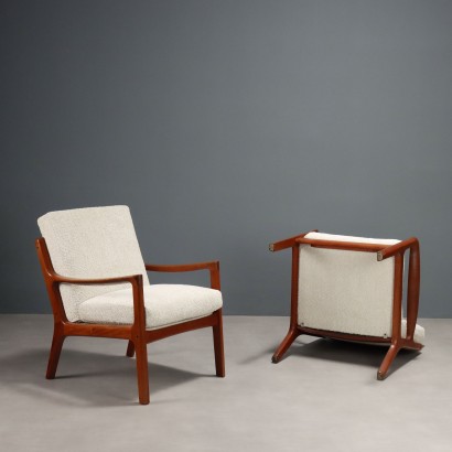Two Armchairs from the 60s France, Ole Wanscher, Ole Wanscher, Ole Wanscher, Ole Wanscher, Ole Wanscher