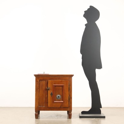 EISBOX,Eisboxschrank,Eisboxschrank aus Tanne