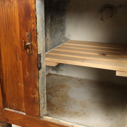 EISBOX,Eisboxschrank,Eisboxschrank aus Tanne