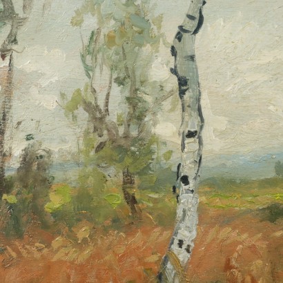 Peinture de Luigi Comolli,Pian Rosa,Luigi Comolli,Luigi Comolli,Luigi Comolli