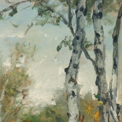 Peinture de Luigi Comolli,Pian Rosa,Luigi Comolli,Luigi Comolli,Luigi Comolli
