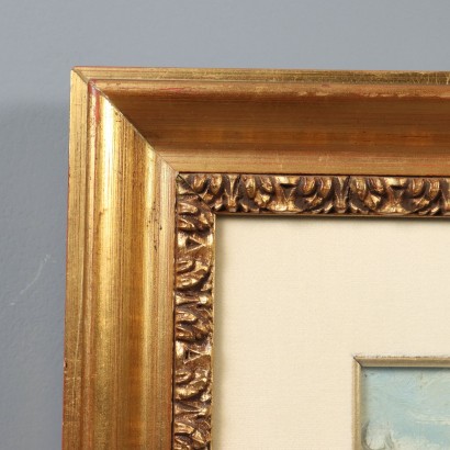 Peinture de Luigi Comolli,Pian Rosa,Luigi Comolli,Luigi Comolli,Luigi Comolli