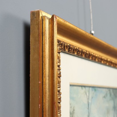 Peinture de Luigi Comolli,Pian Rosa,Luigi Comolli,Luigi Comolli,Luigi Comolli