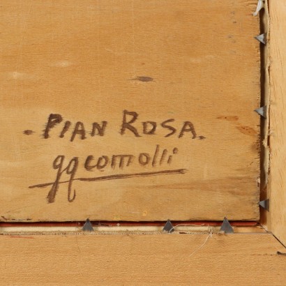 Peinture de Luigi Comolli,Pian Rosa,Luigi Comolli,Luigi Comolli,Luigi Comolli